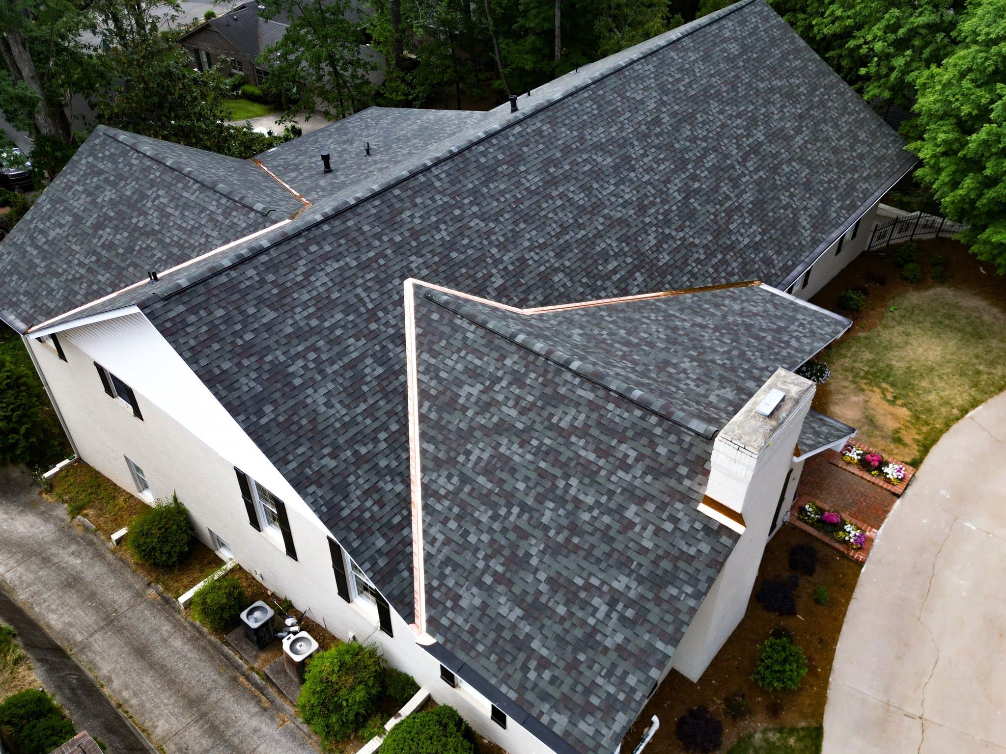 Tudor-style home in progress