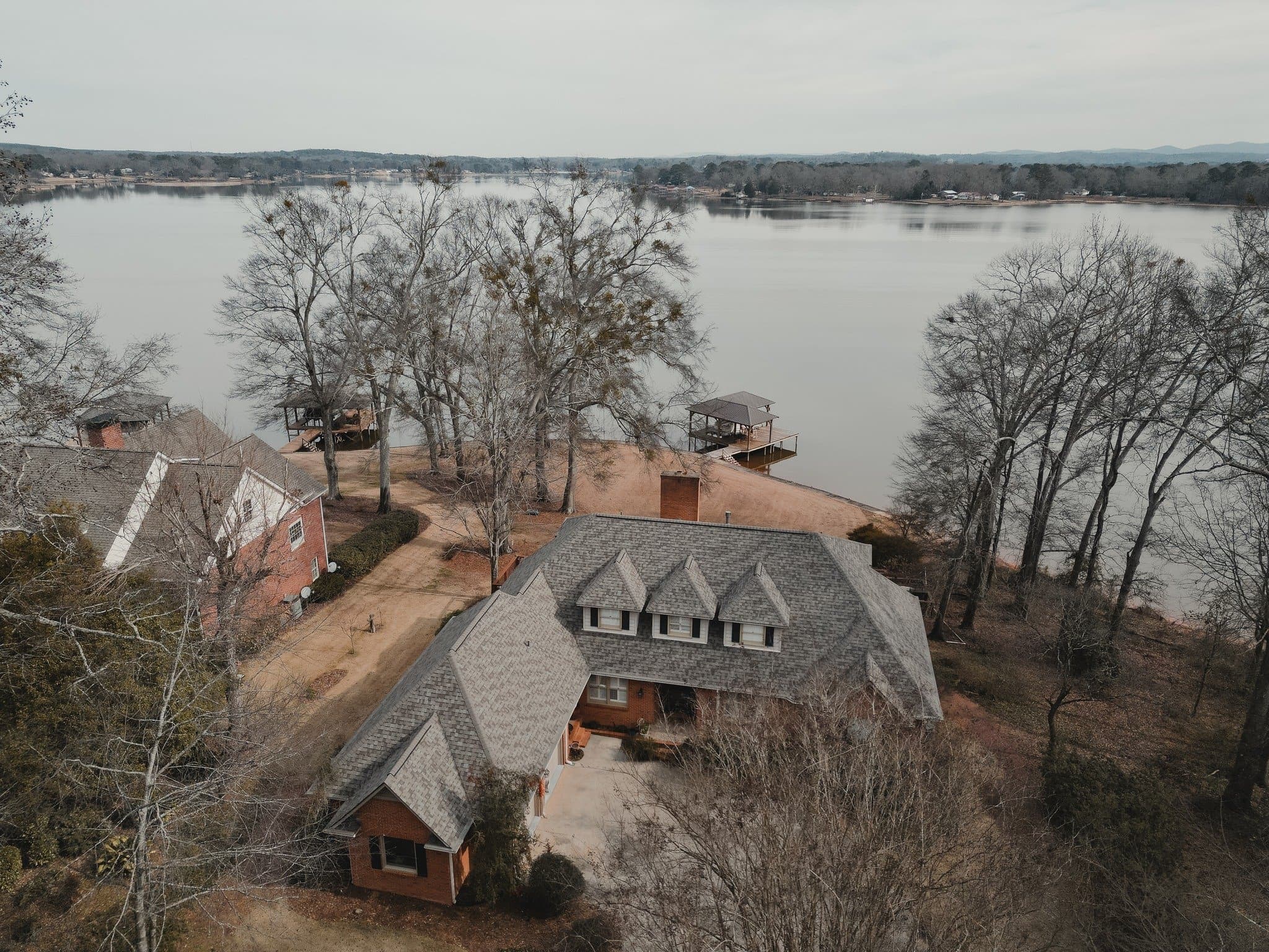 Multi-dormer lakefront