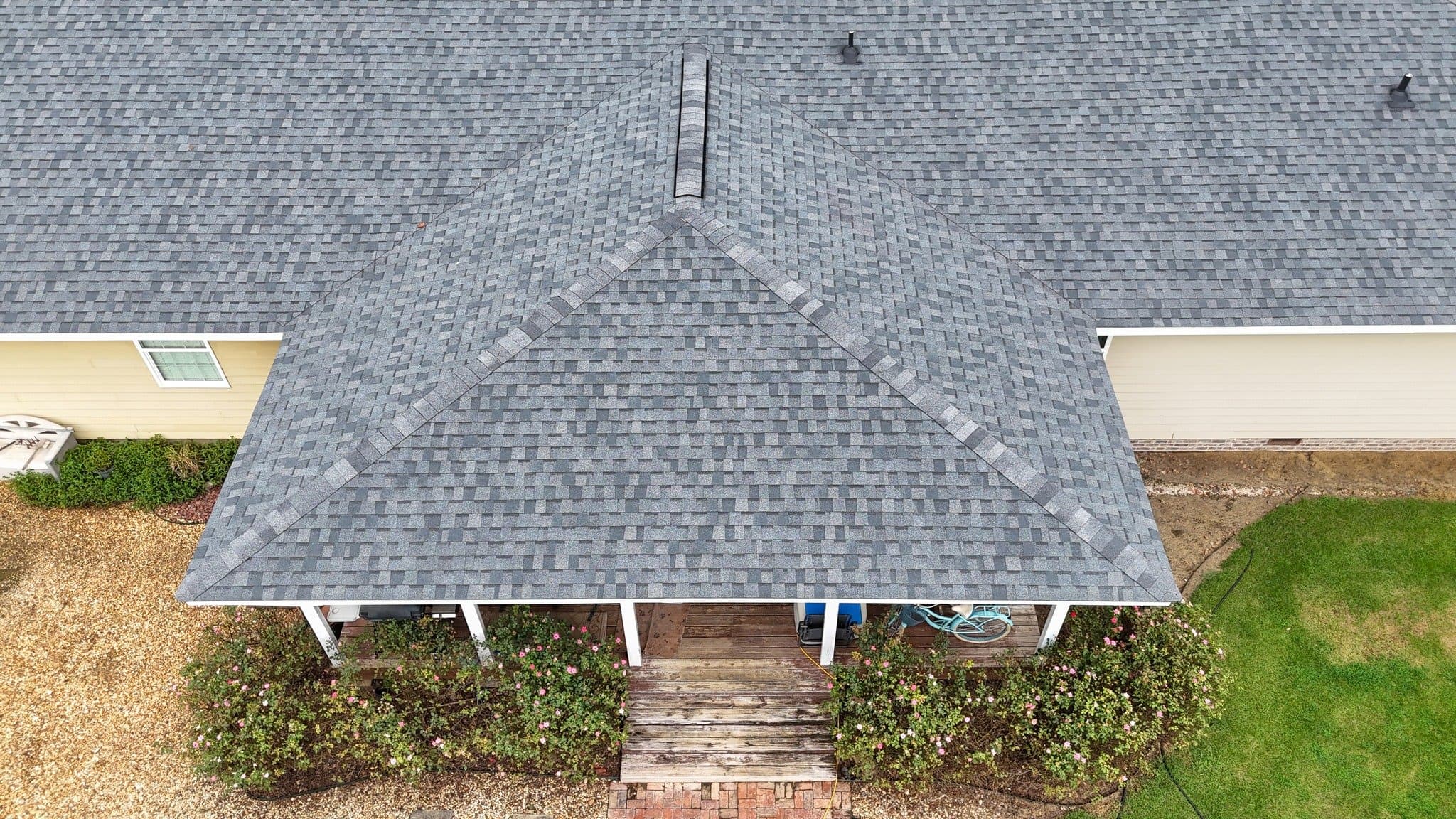 Porch roof detail
